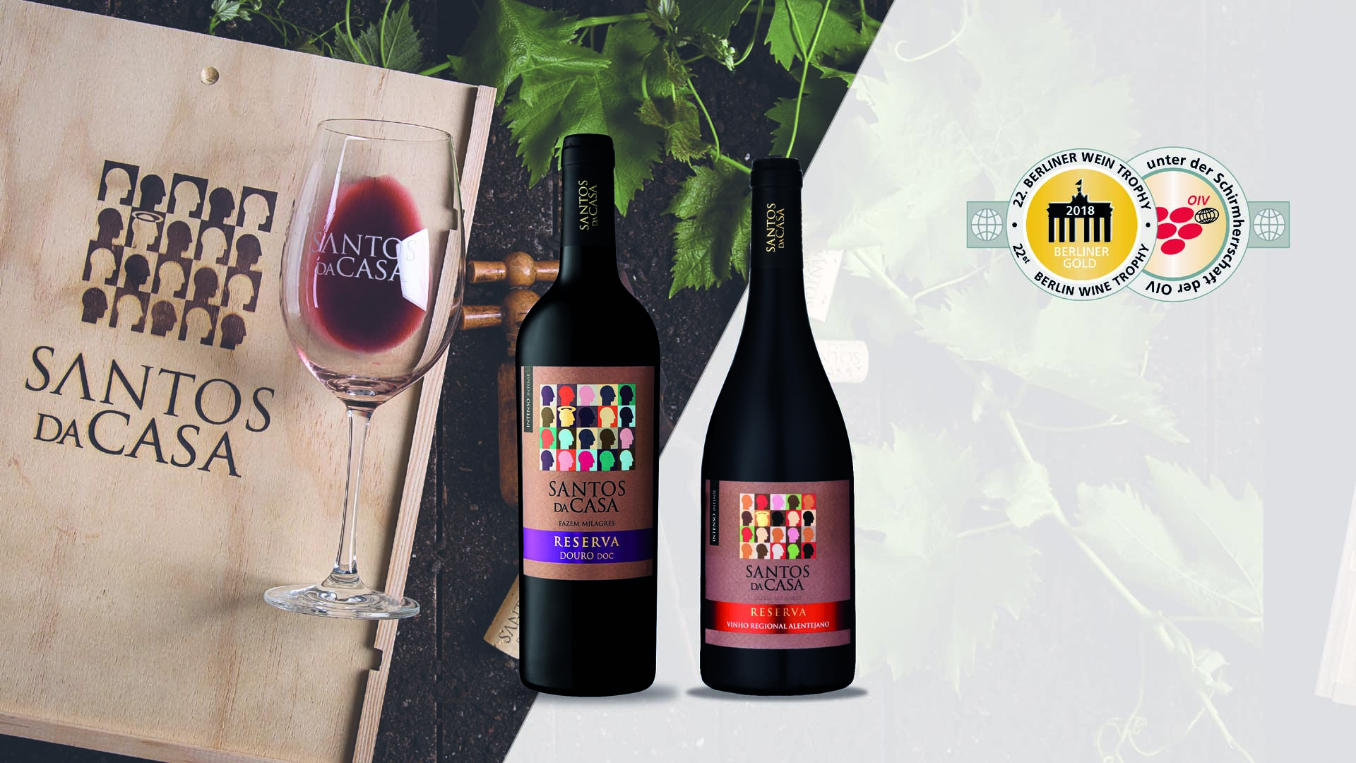 Santos da Casa receives Gold in the Berliner Wine Trophy contest