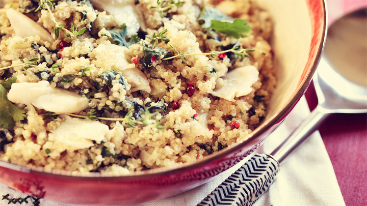 Cod Quinoto and Beldroegas - BCook Recipe