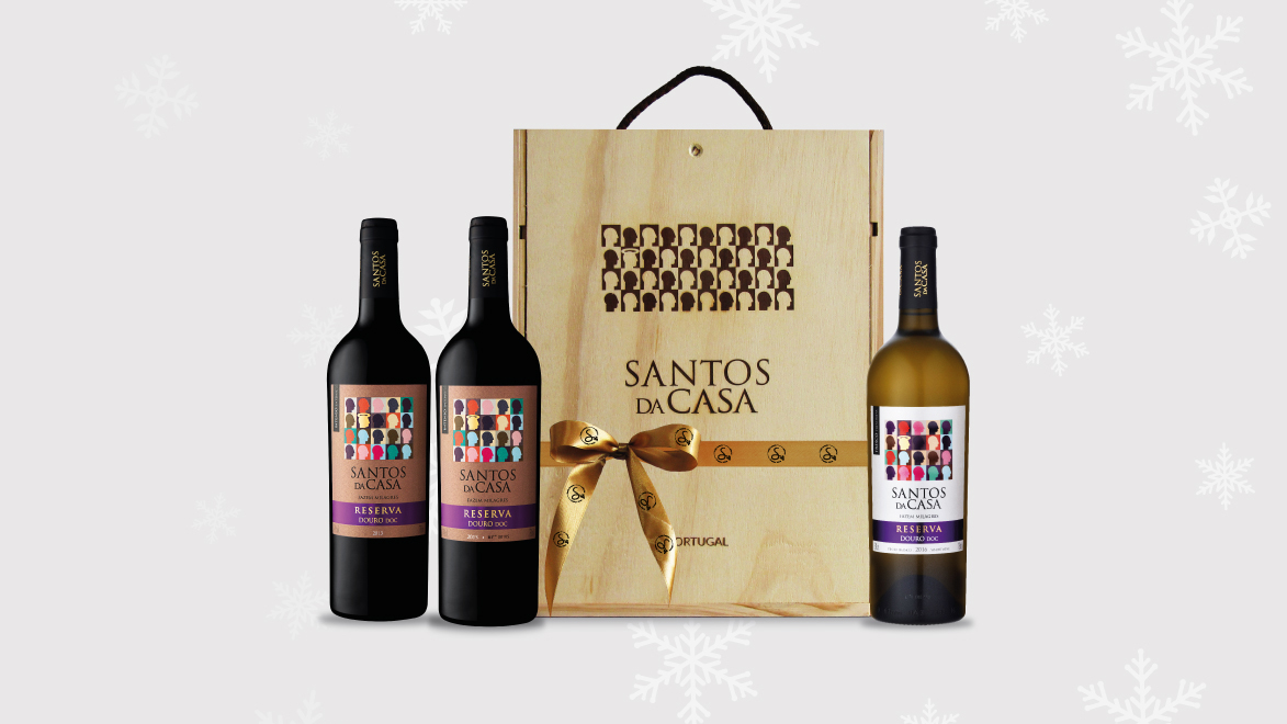 This Christmas celebrating with Santos da Casa Wines