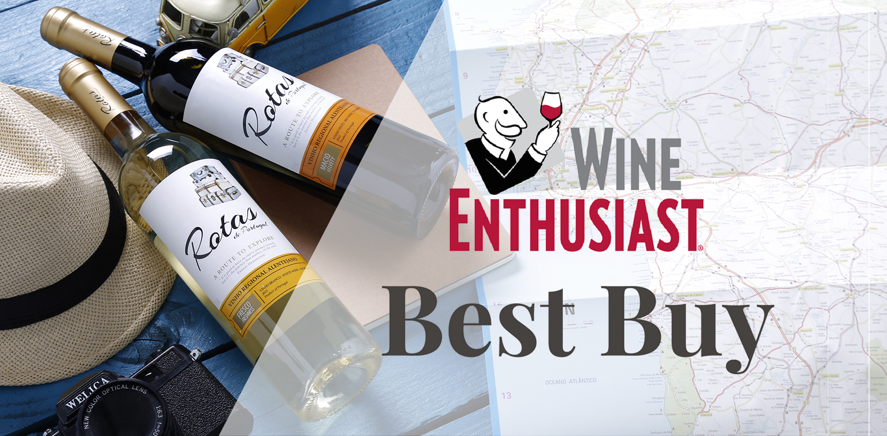 Rotas de Portugal recebe Best Buy pela Wine Enthusiast Santos & Seixo