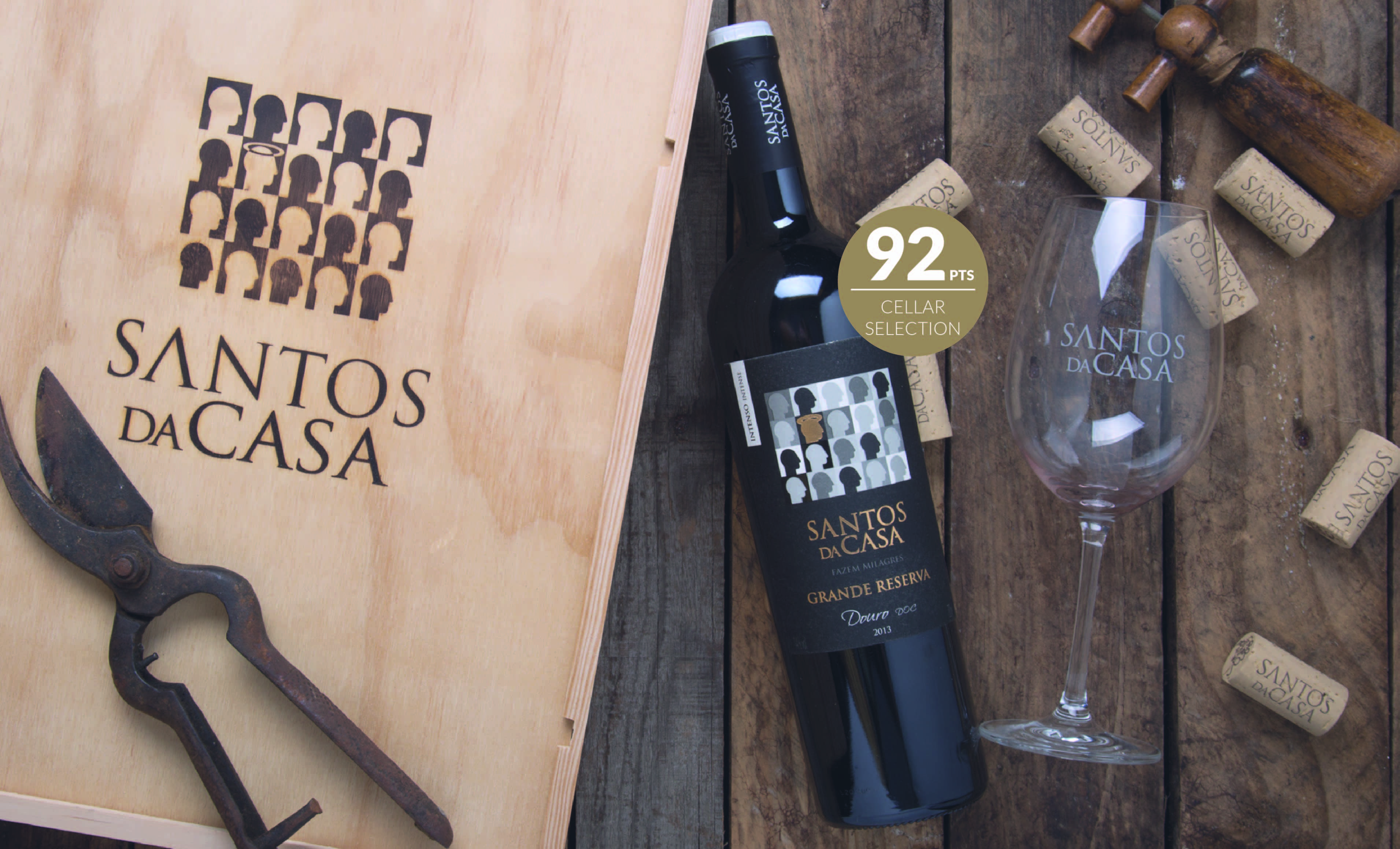 Santos da Casa Grande Reserva Douro distinguished in Wine Enthusiast