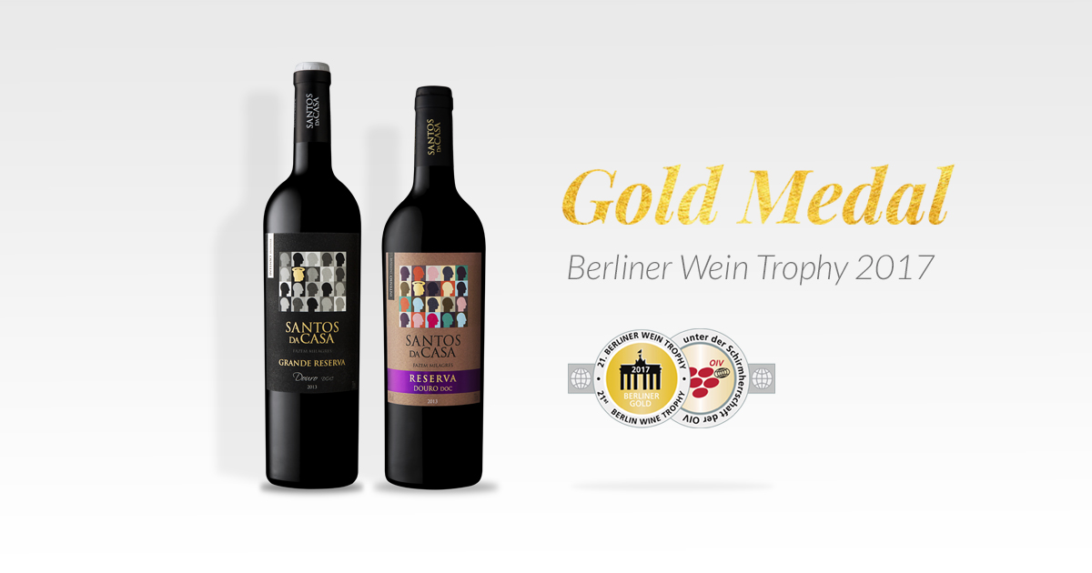 Gold for the Santos da Casa at the Berlin Wine Trophy