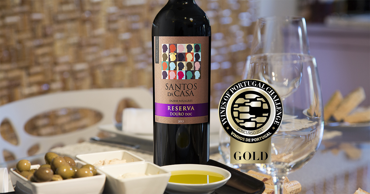 Santos de Casa Reserva Douro receives another Gold medal